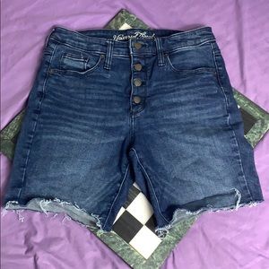 High Waisted jean shorts